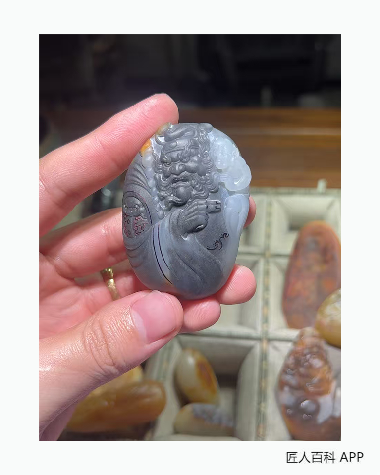 秦士博的作品-秦士博玉雕