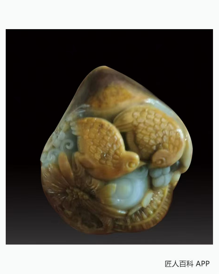 梁国坤(河南省玉石雕刻大师)的作品-梁国坤玉雕