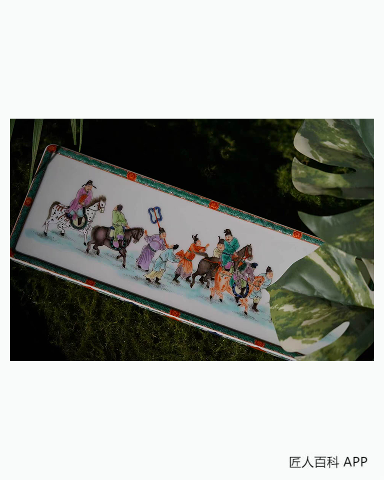 游林翔的作品-游林翔 陶瓷绘画