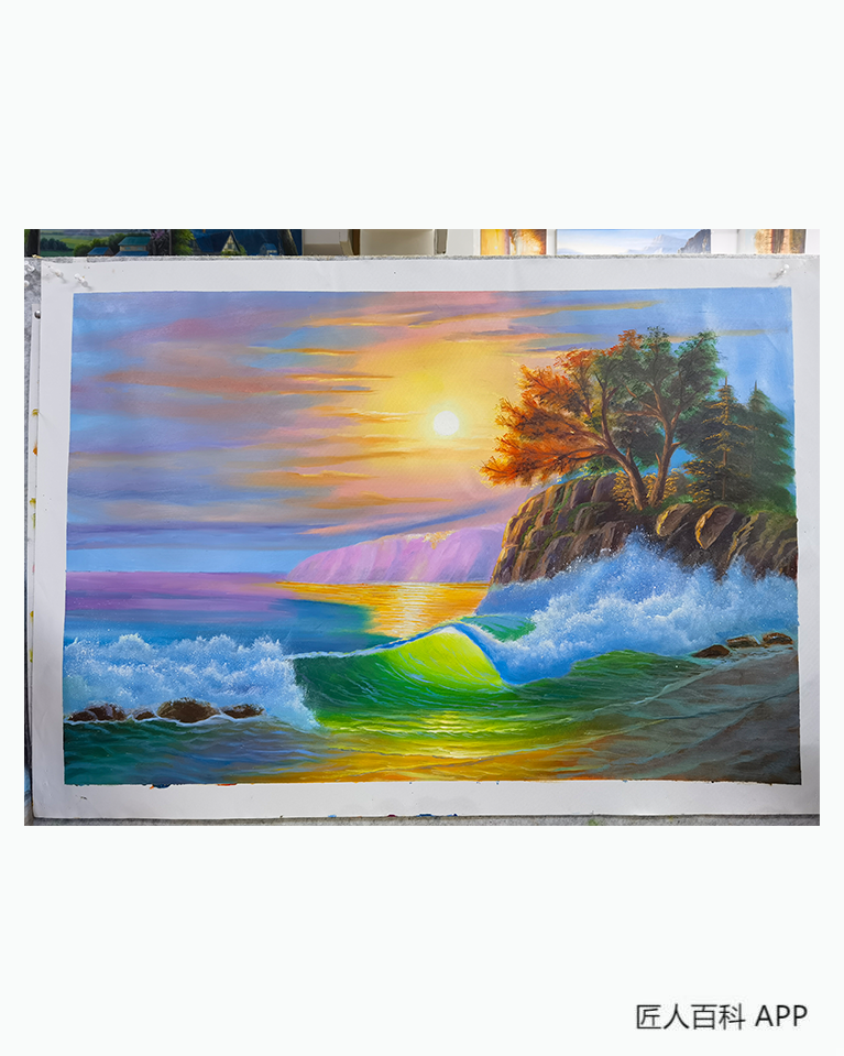 谭新明的作品-谭新明油画