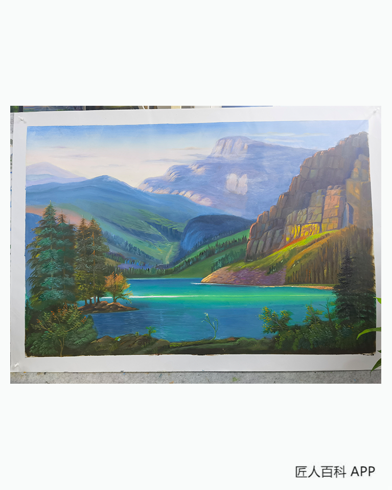 谭新明的作品-谭新明油画