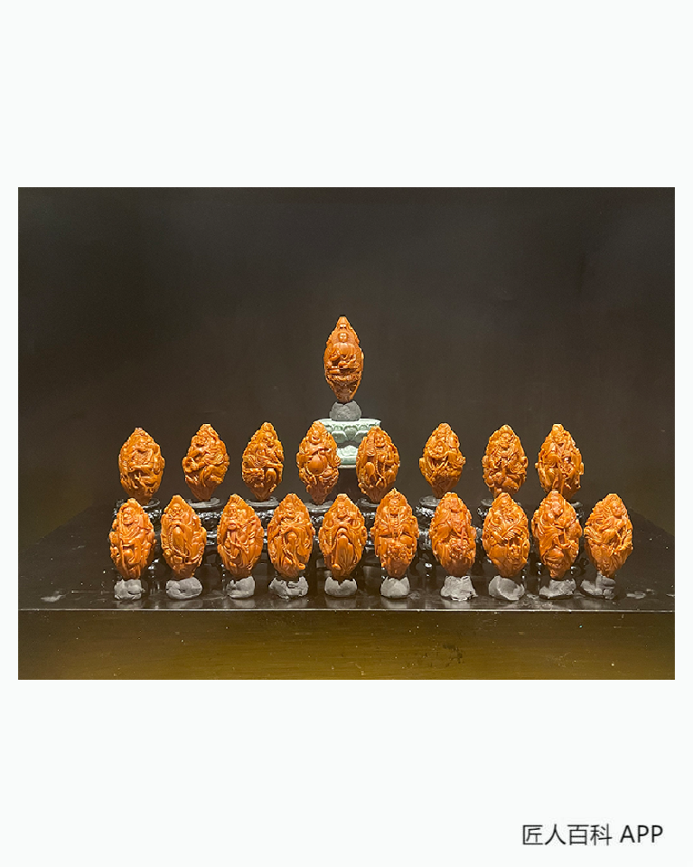 孙权(高级工艺美术师)的作品-孙权核雕