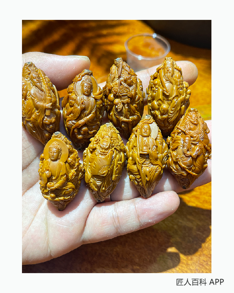 孙权(高级工艺美术师)的作品-孙权核雕