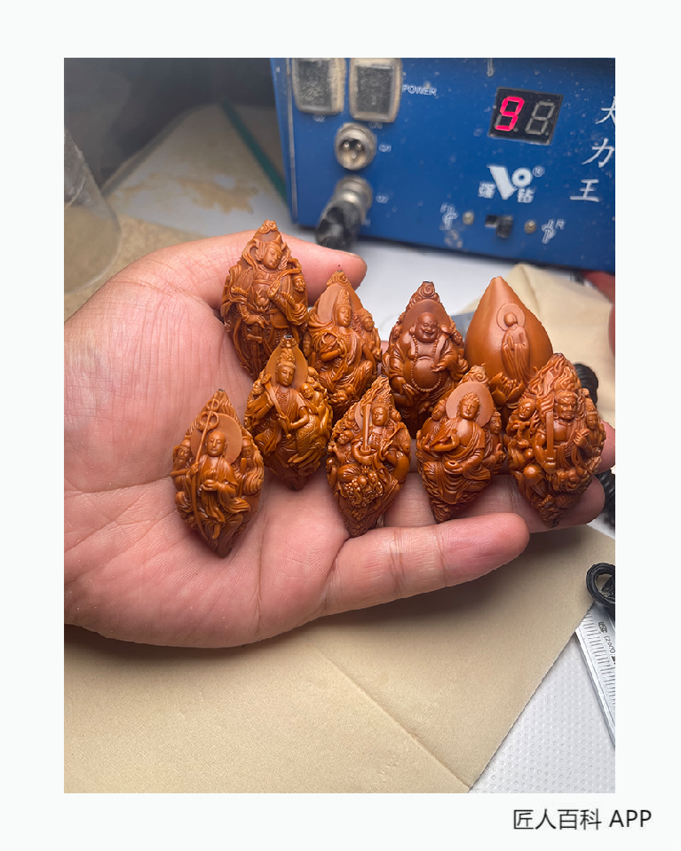 孙权(高级工艺美术师)的作品-孙权核雕