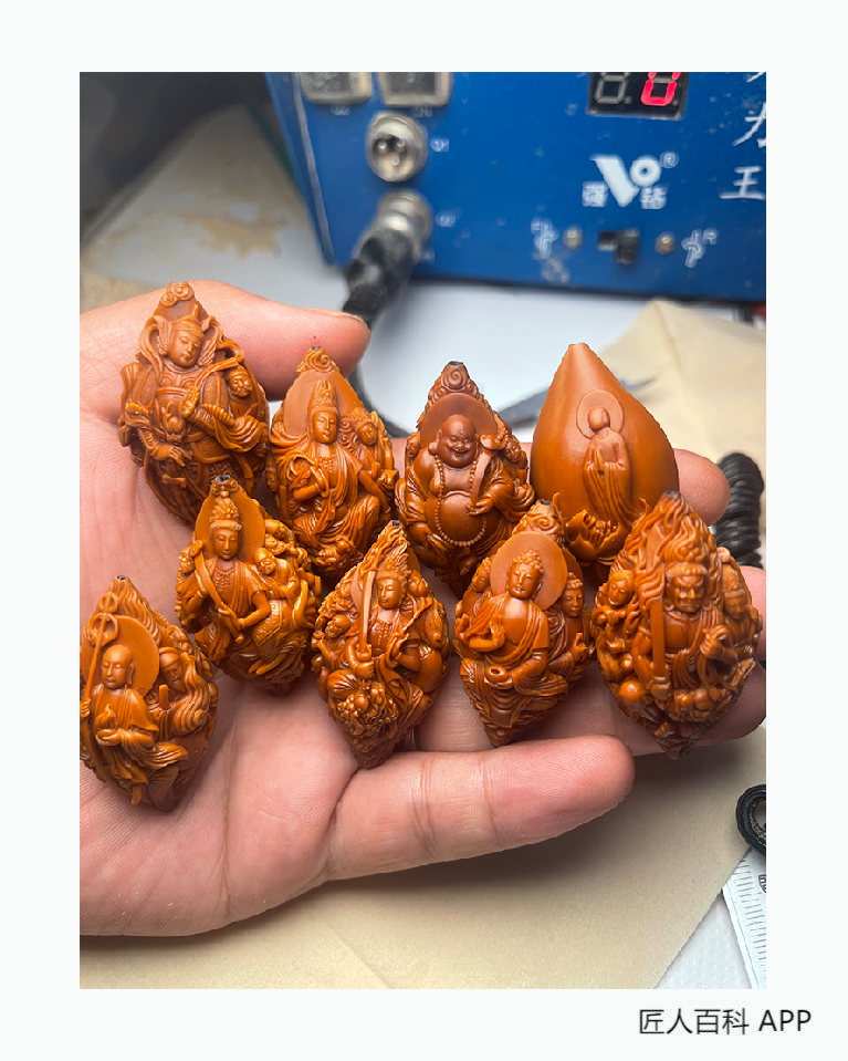 孙权(高级工艺美术师)的作品-孙权核雕