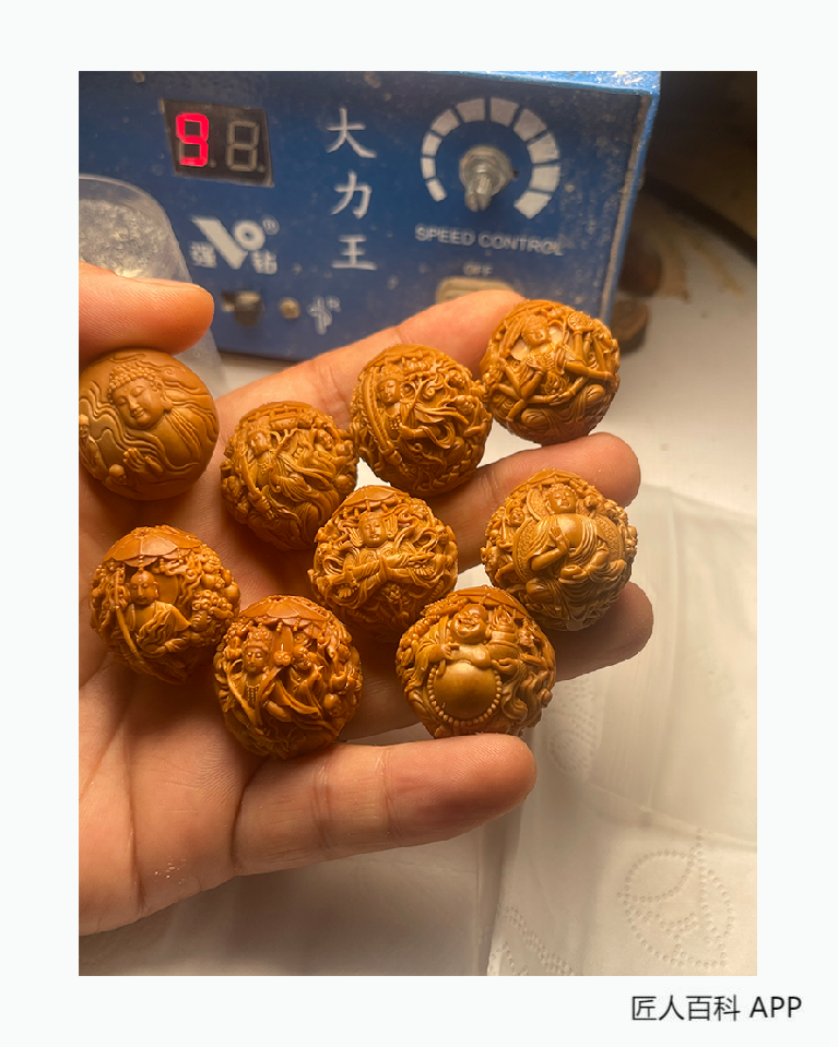 孙权(高级工艺美术师)的作品-孙权核雕