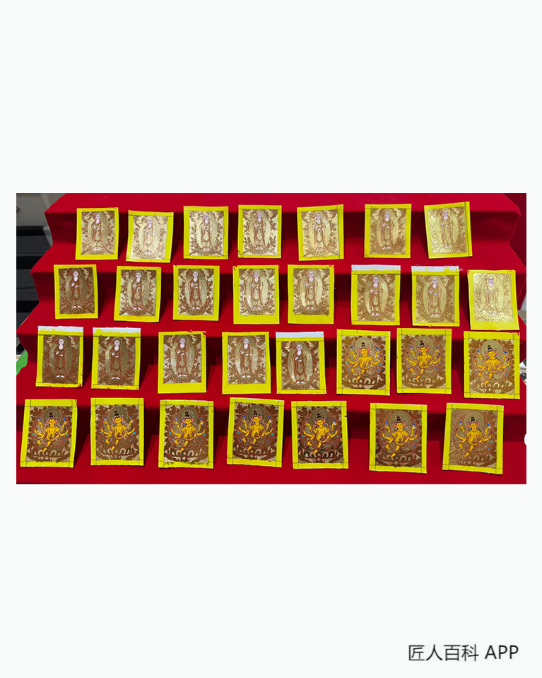 更藏(唐卡艺术家)的作品-更藏唐卡