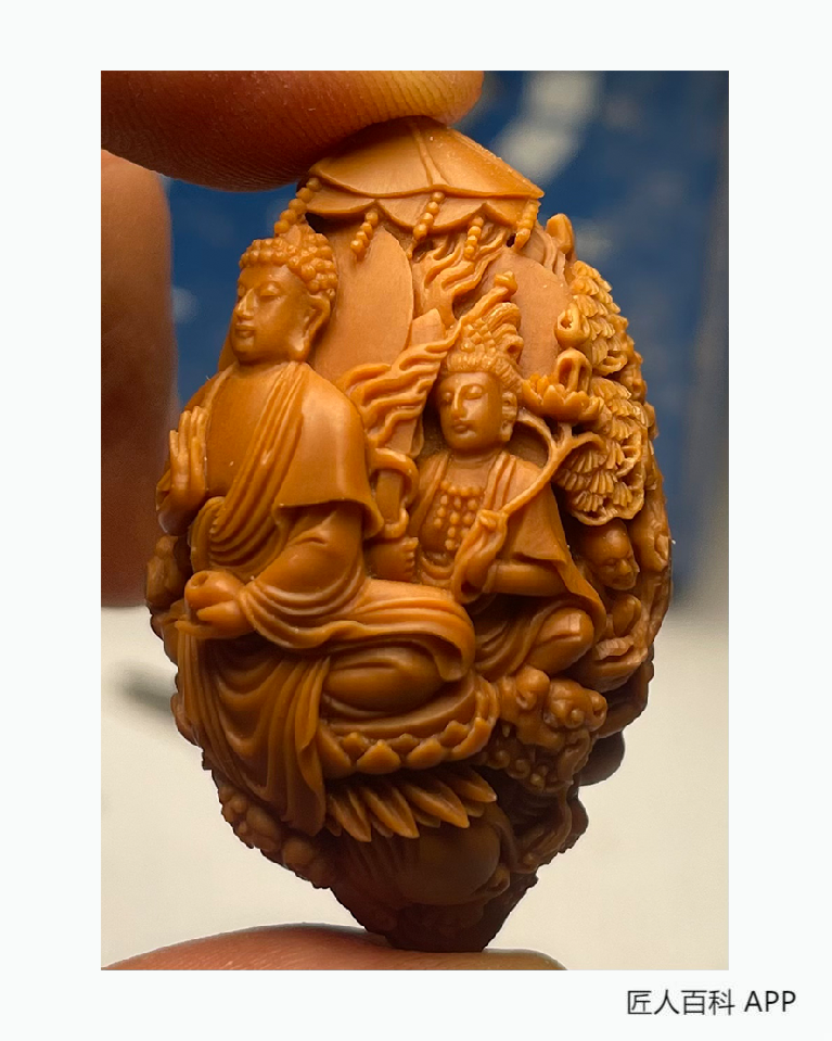 孙权(高级工艺美术师)的作品-孙权核雕