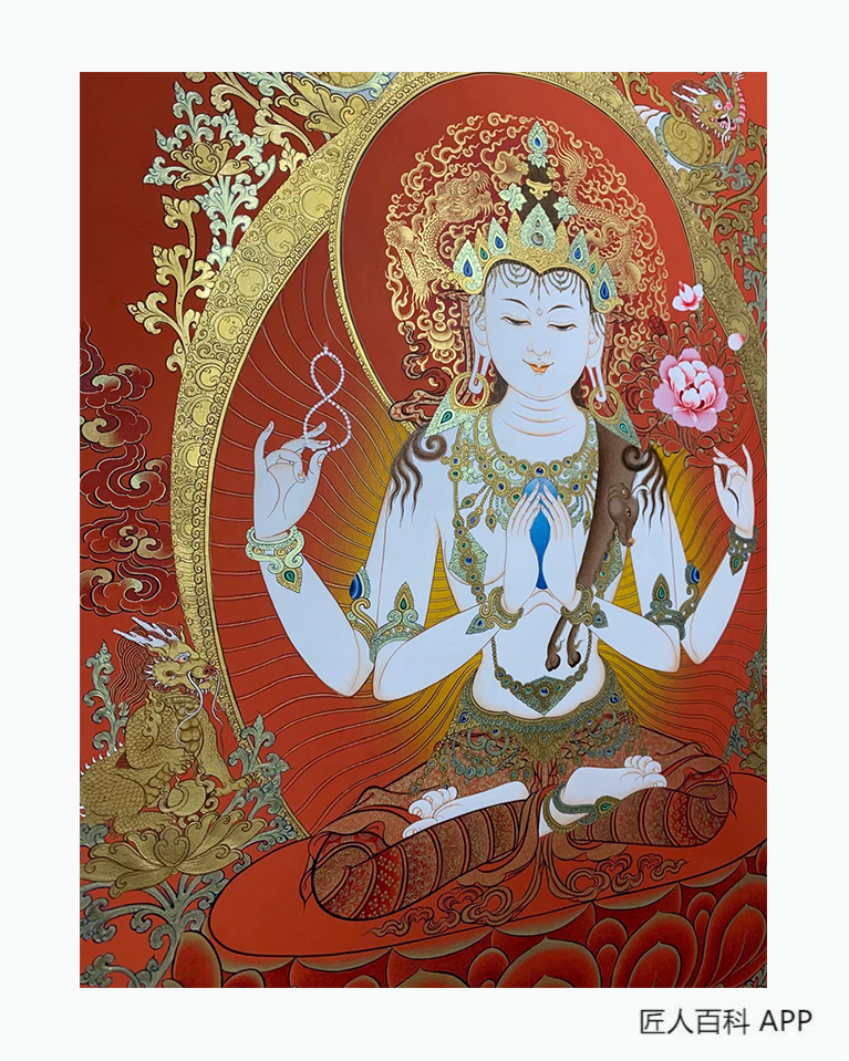 吉合它加的作品-吉合它加唐卡画师