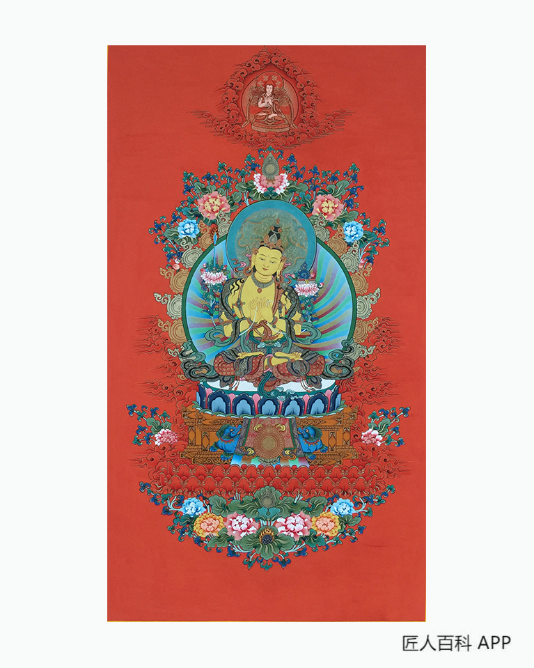 吉合它加的作品-吉合它加唐卡画师