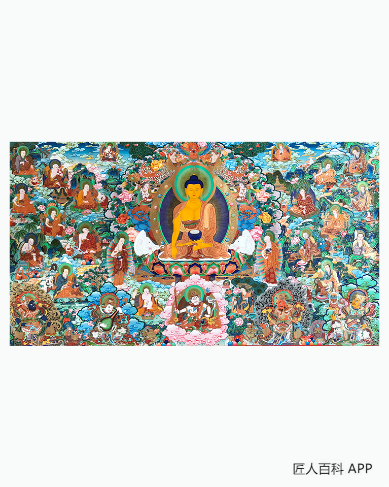 吉合它加的作品-吉合它加唐卡画师