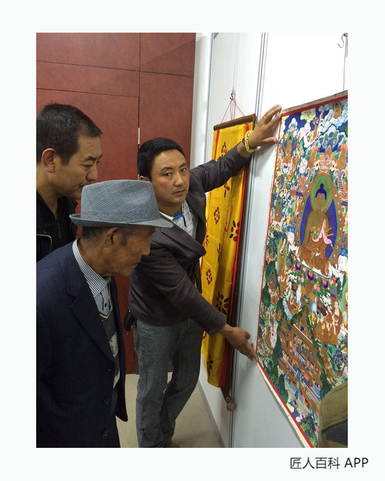 吉合它加的作品-吉合它加唐卡