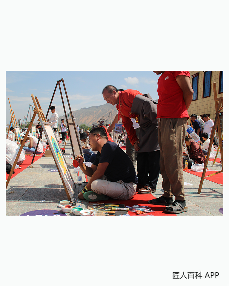 吉合它加的作品-吉合它加唐卡