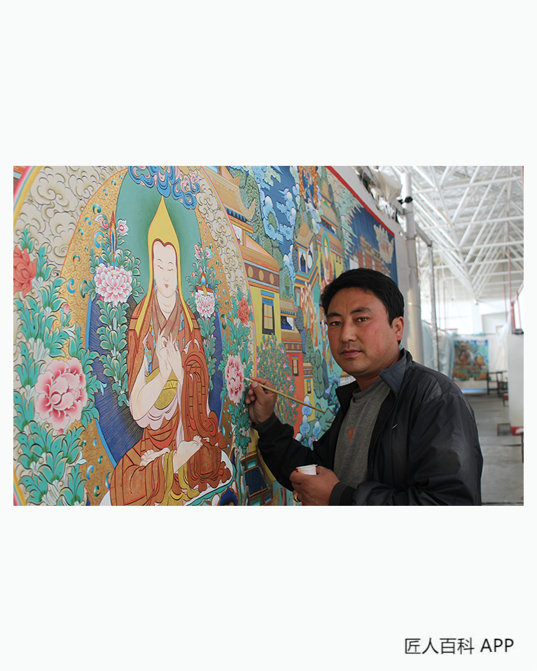 吉合它加的作品-吉合它加唐卡画师