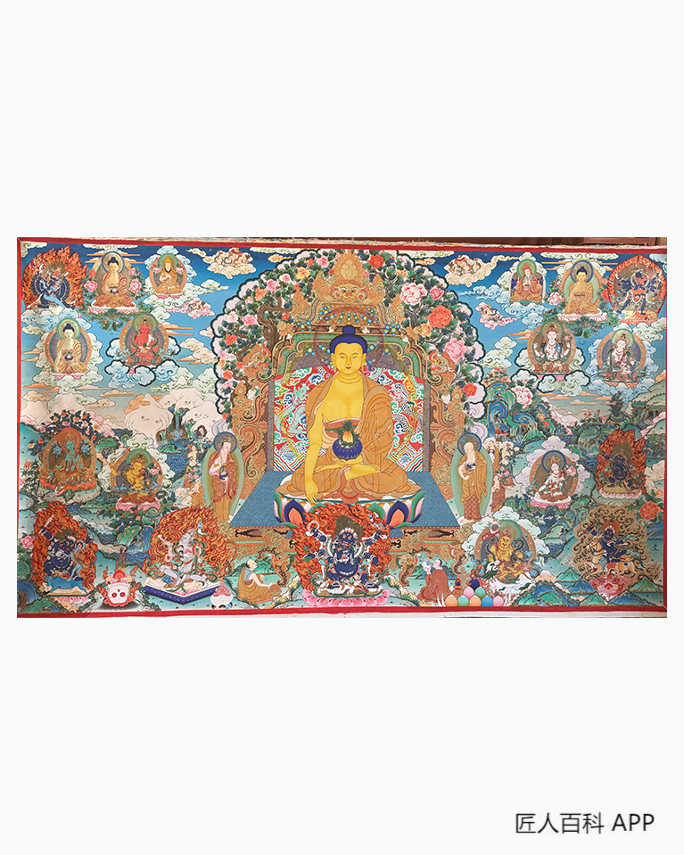 吉合它加的作品-吉合它加唐卡画师