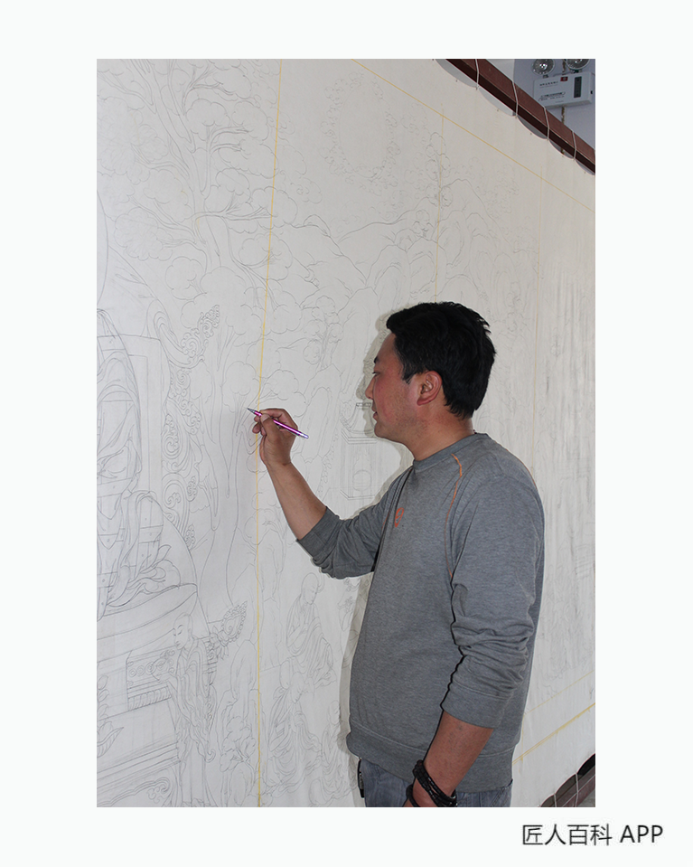 吉合它加的作品-吉合它加唐卡