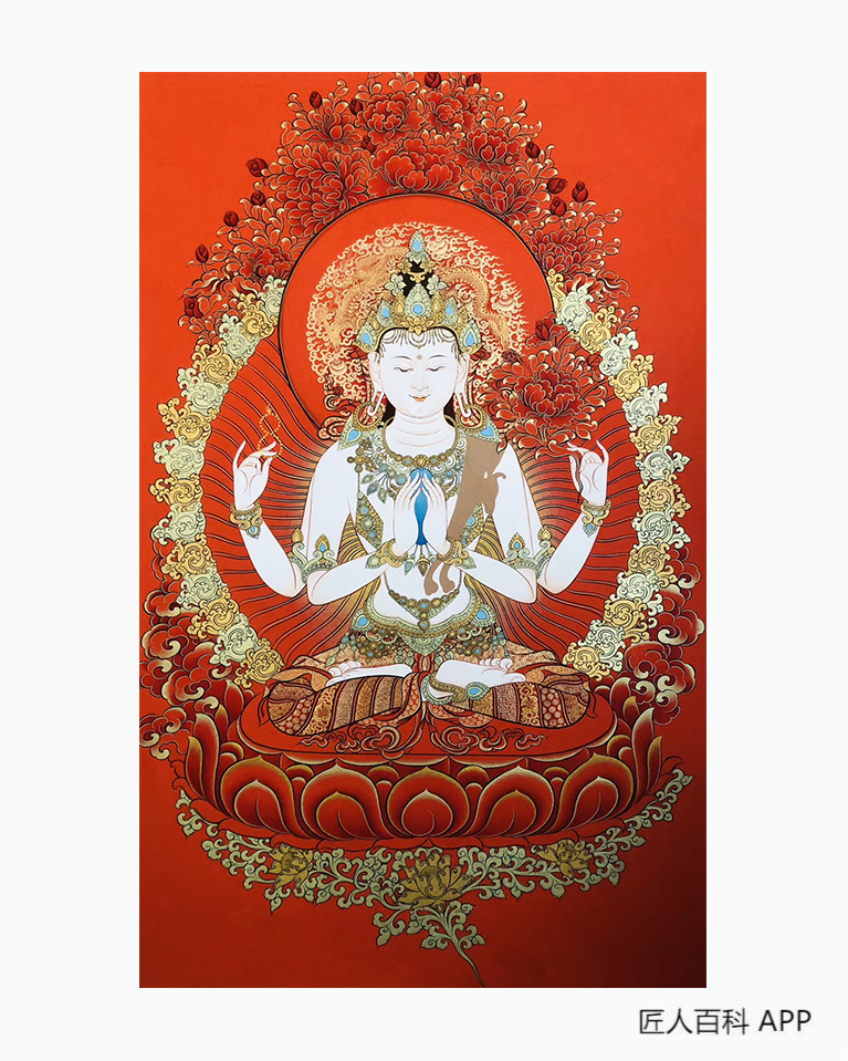 吉合它加的作品-吉合它加唐卡