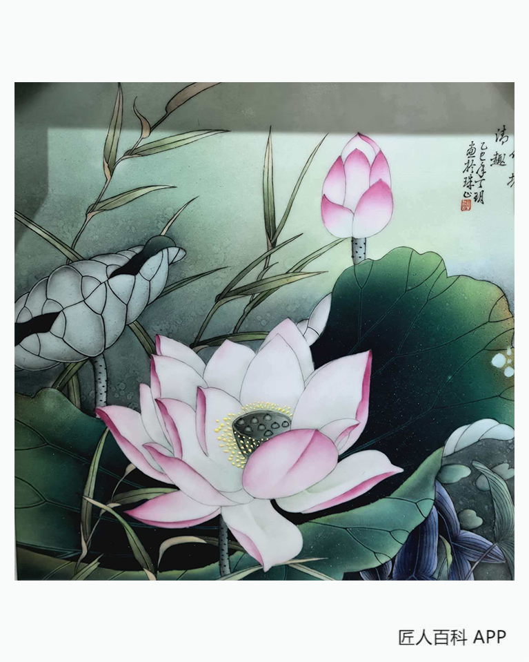 丁玥的作品-丁玥陶瓷绘画