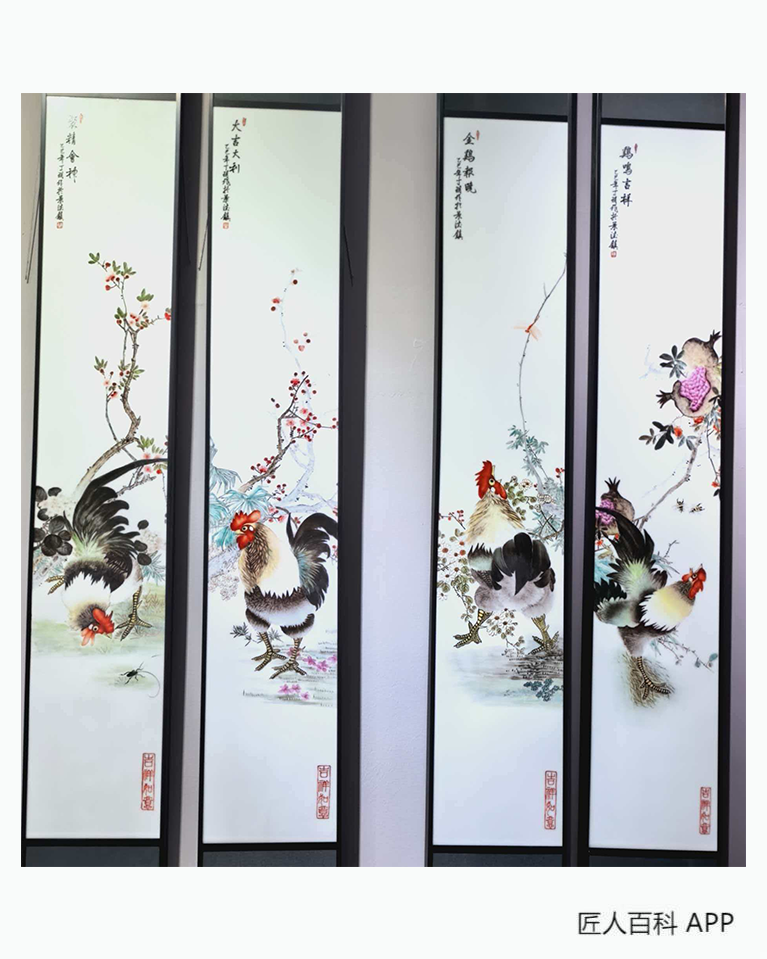 丁玥的作品-丁玥陶瓷绘画