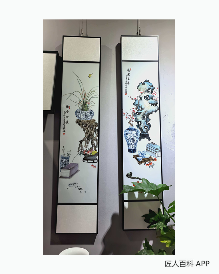 丁玥的作品-丁玥瓷画