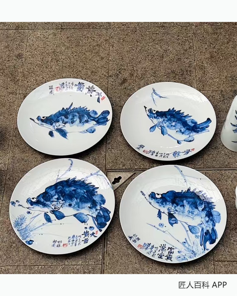 邓健(陶瓷书画艺术家)的作品-邓健陶瓷