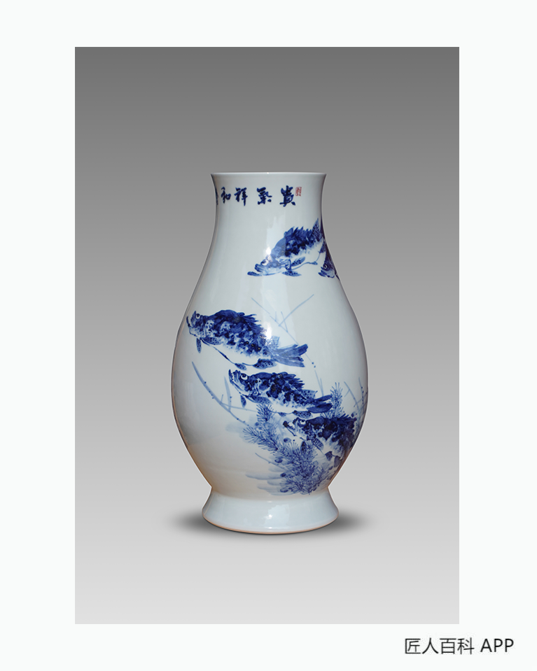 邓健(陶瓷书画艺术家)的作品-邓健陶瓷