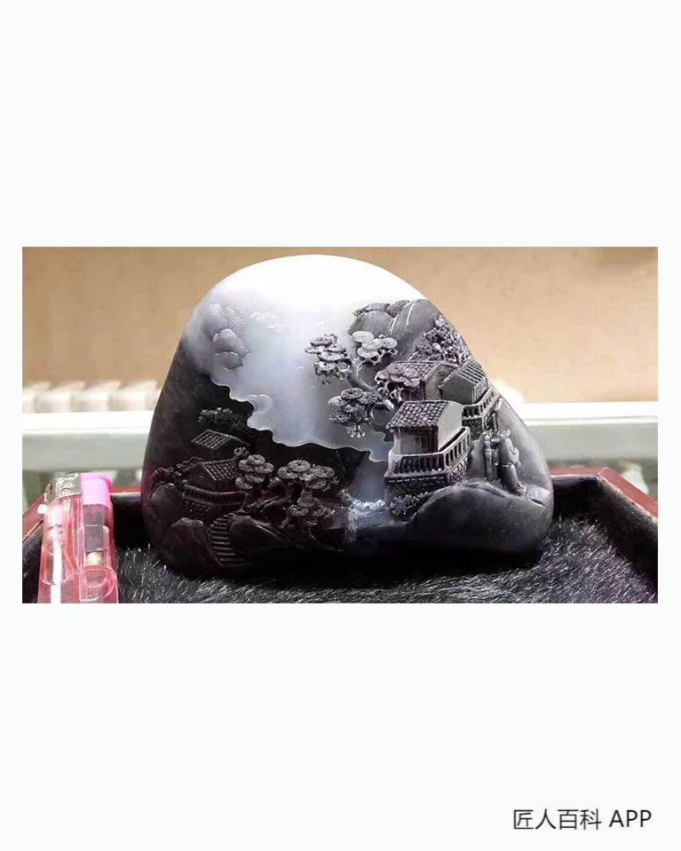 刘书锋的作品-刘书恒玉雕
