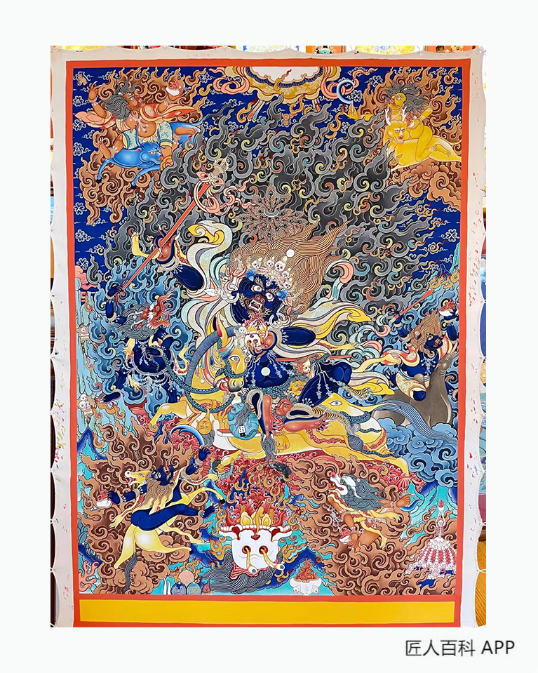 普化才让的作品-普化才让唐卡