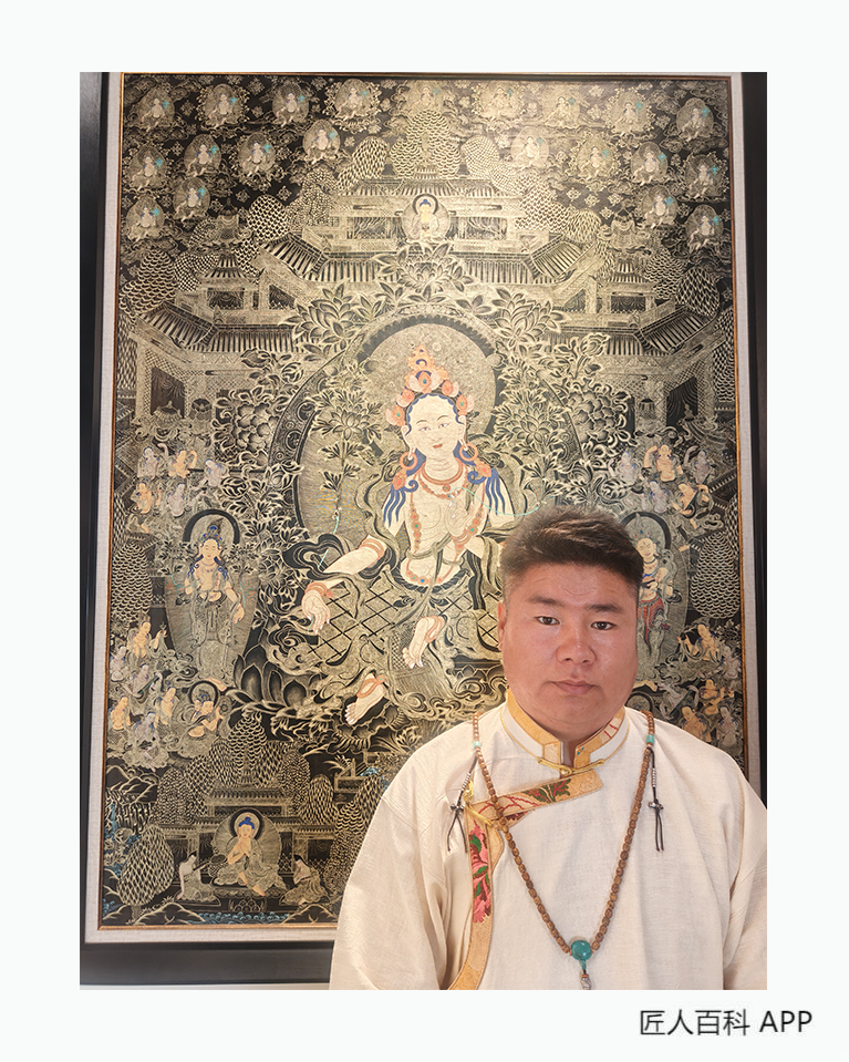 普化才让的作品-普化才让唐卡