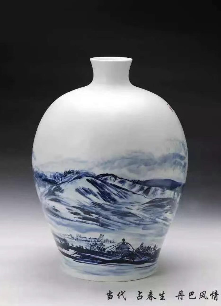 占春生(江西省陶瓷艺术大师)的作品-占春生陶瓷