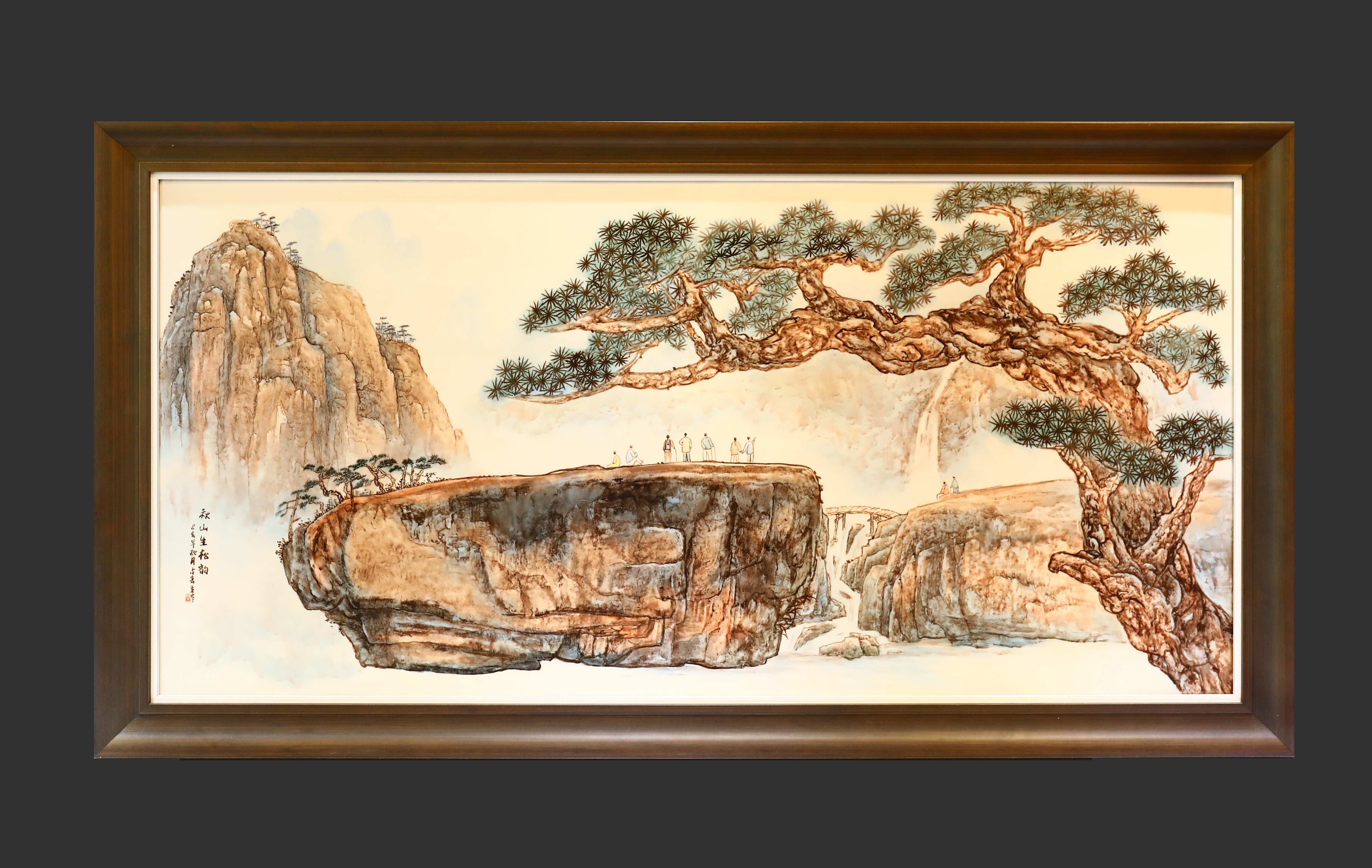 占春生(江西省陶瓷艺术大师)的作品-占春生瓷画