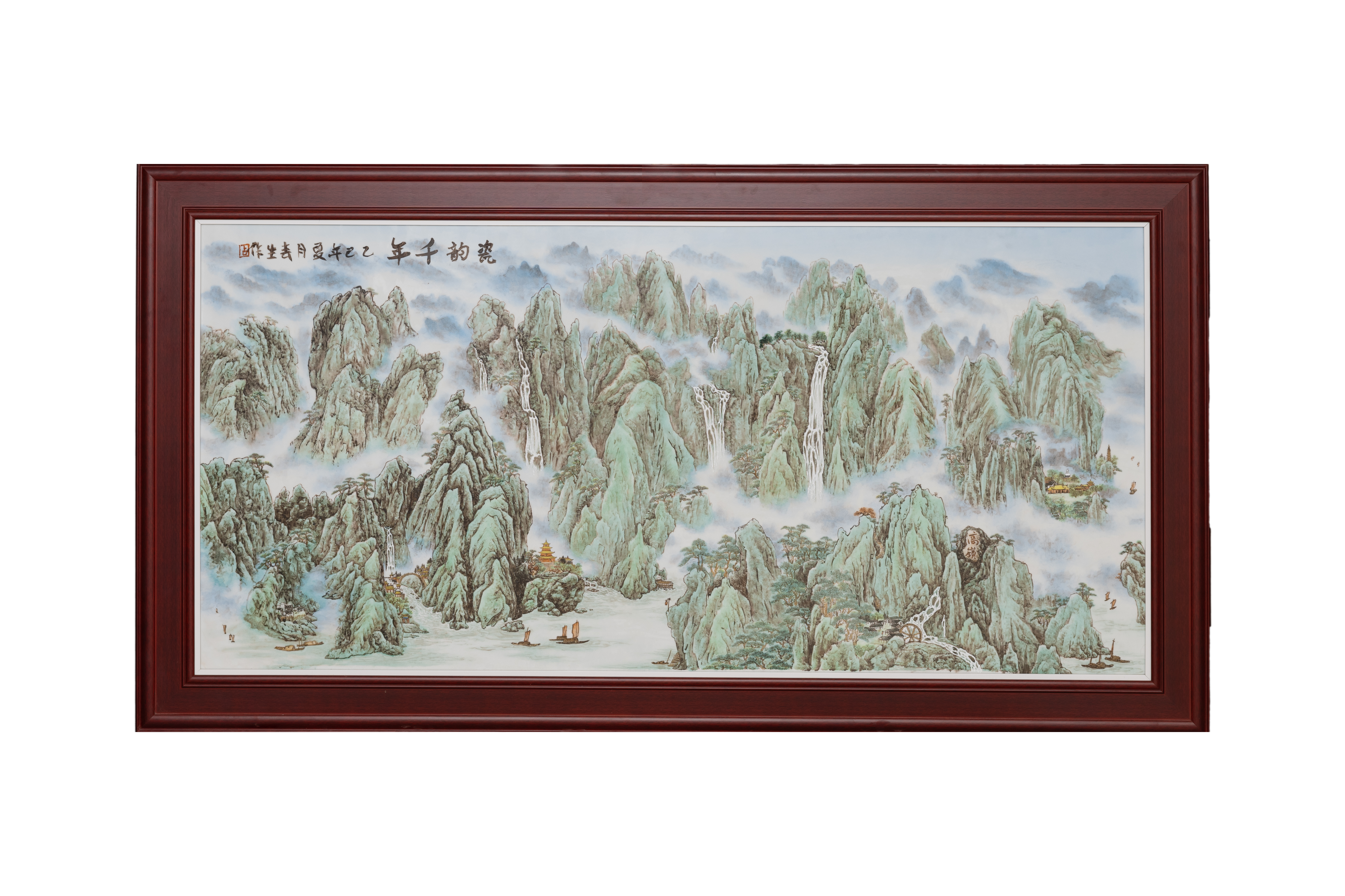 占春生(江西省陶瓷艺术大师)的作品-占春生瓷画