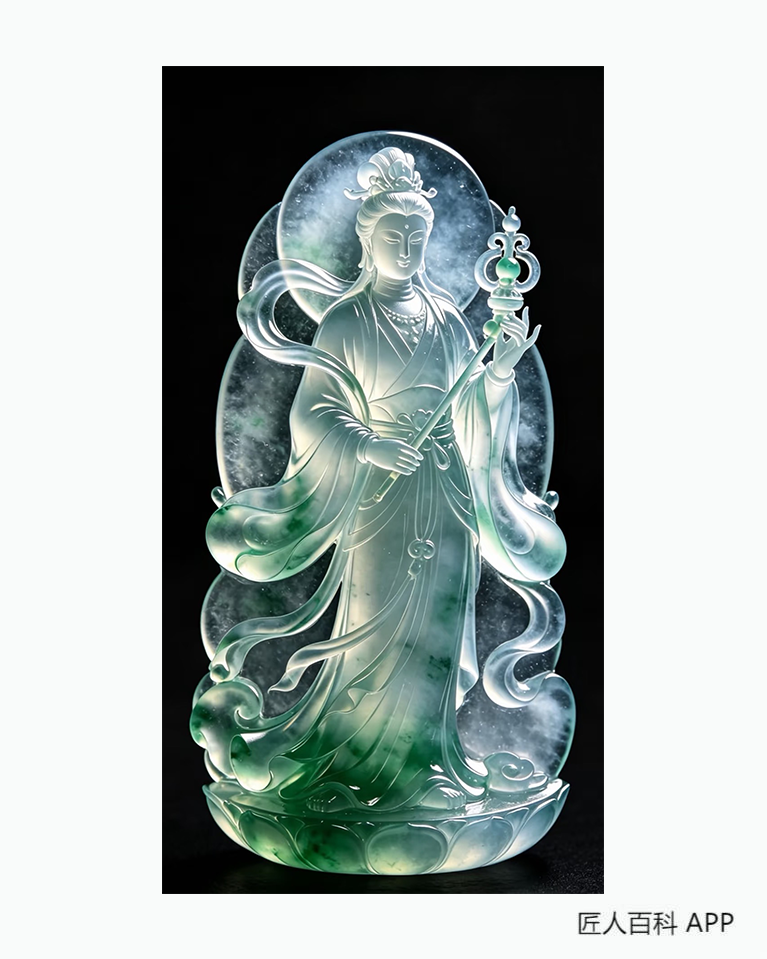 黄莹(玉雕)的作品-黄莹翡翠