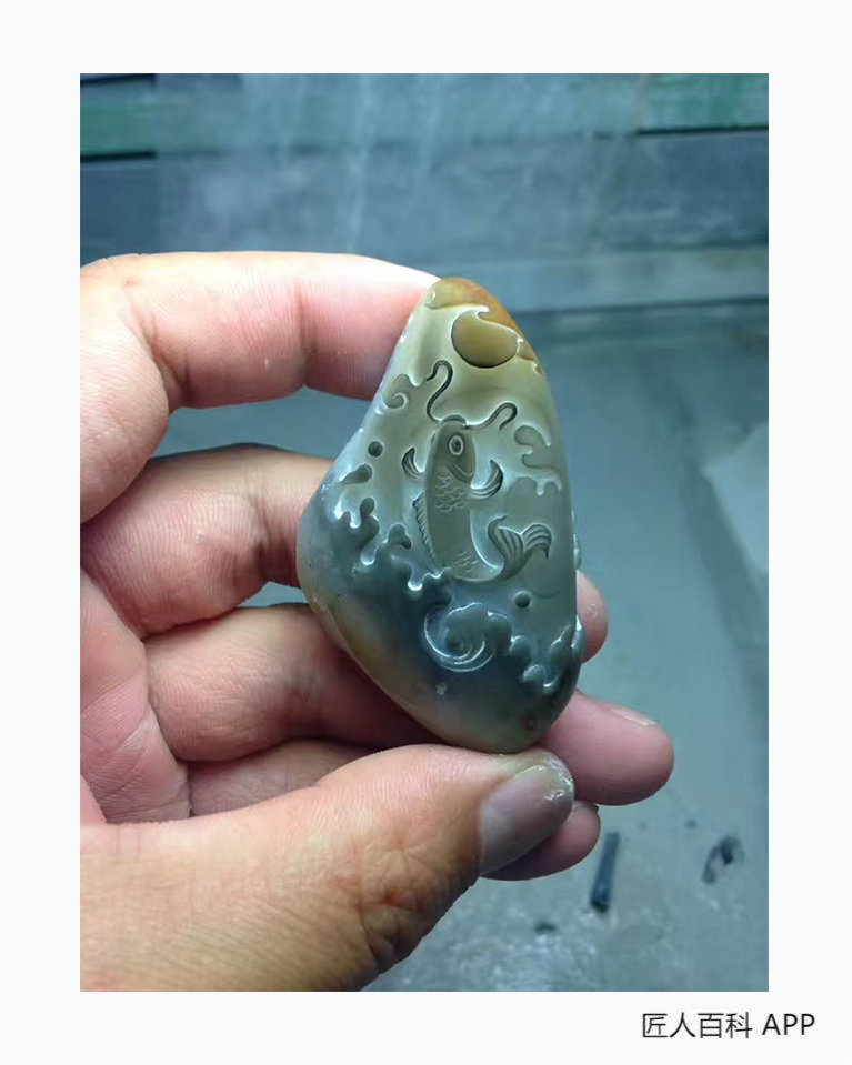 陈琳的作品-陈琳玉雕