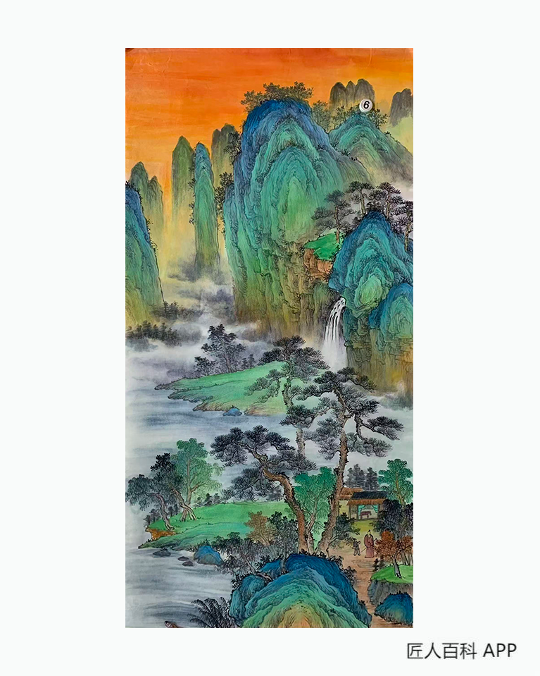 吕健石的作品-吕健石国画