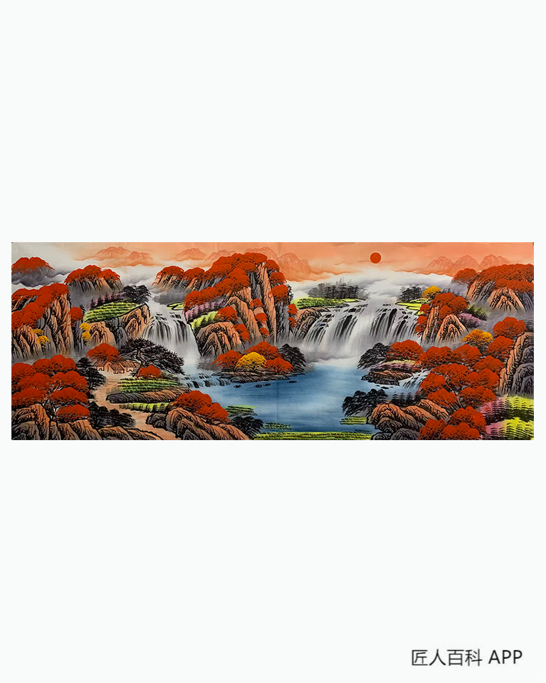 吕健石的作品-吕健石国画