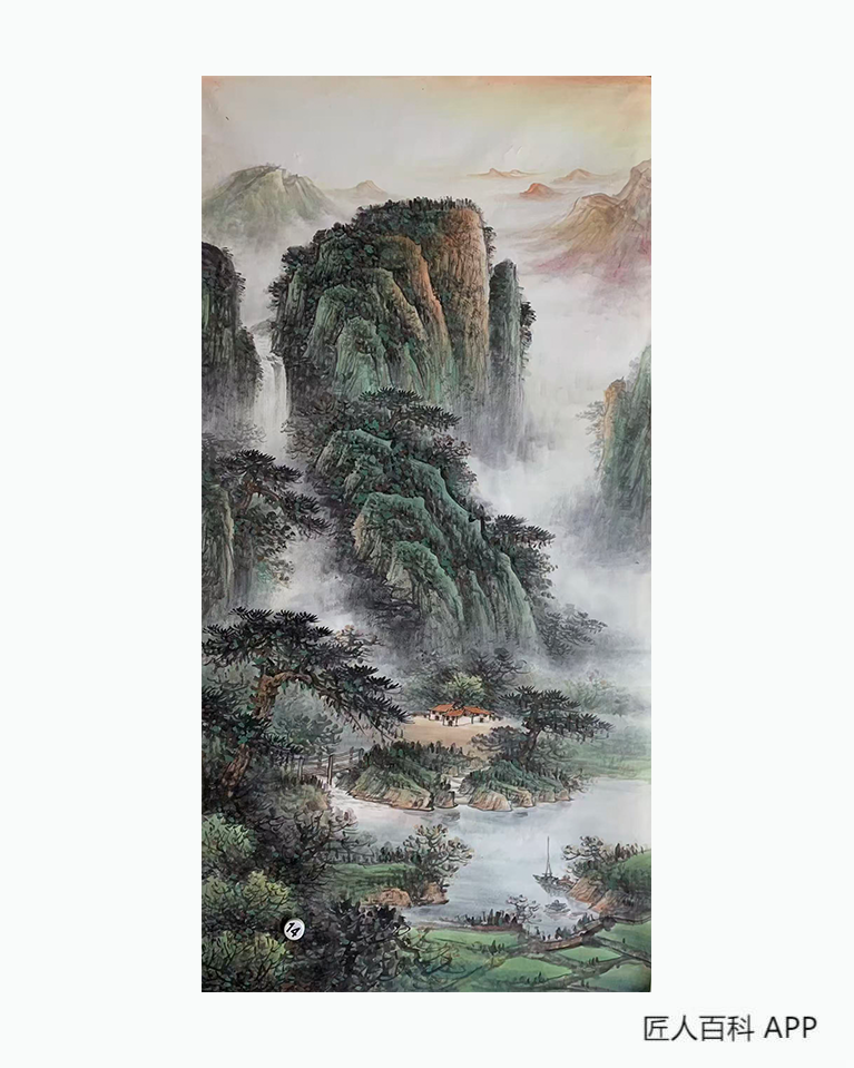 吕健石的作品-吕健石国画