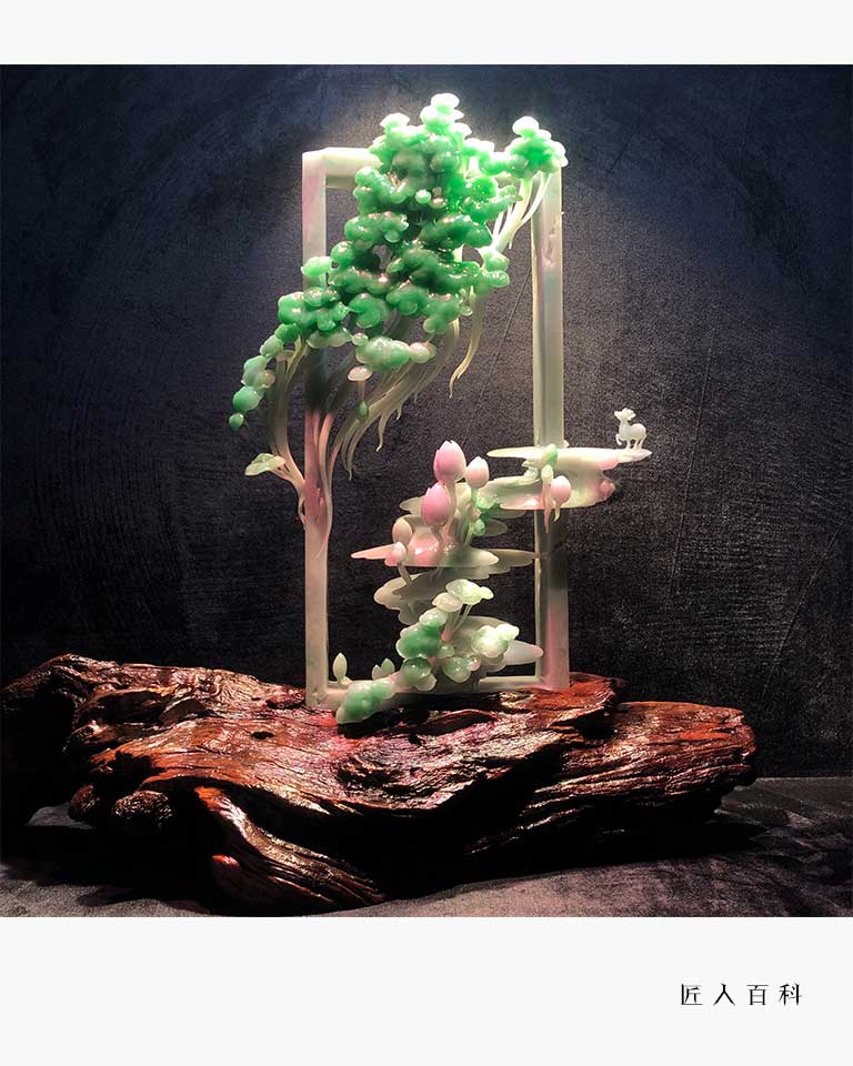 方志明的作品-方志明玉雕