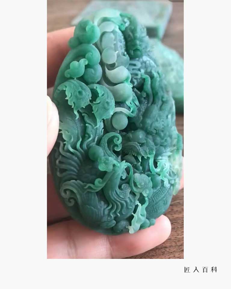 张文中玉雕(腾冲)的作品-张文中玉雕