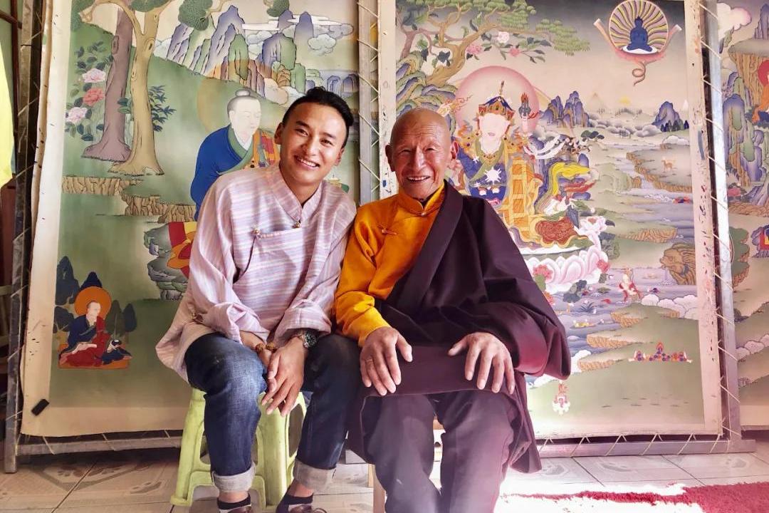 国家级非遗大师 【达泽多吉】讲解西藏唐卡五大画派 