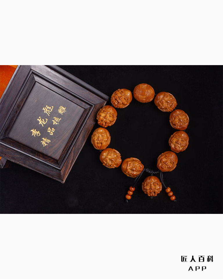 李龙彪的作品-李龙彪核雕