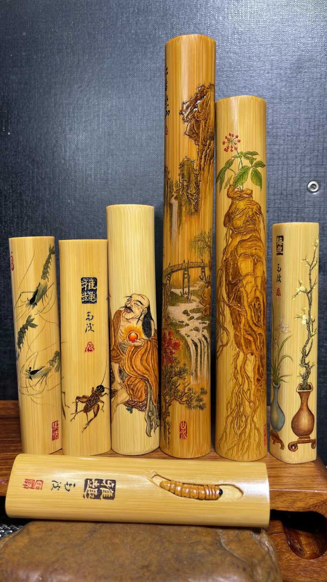 马波的作品-马波彩雕