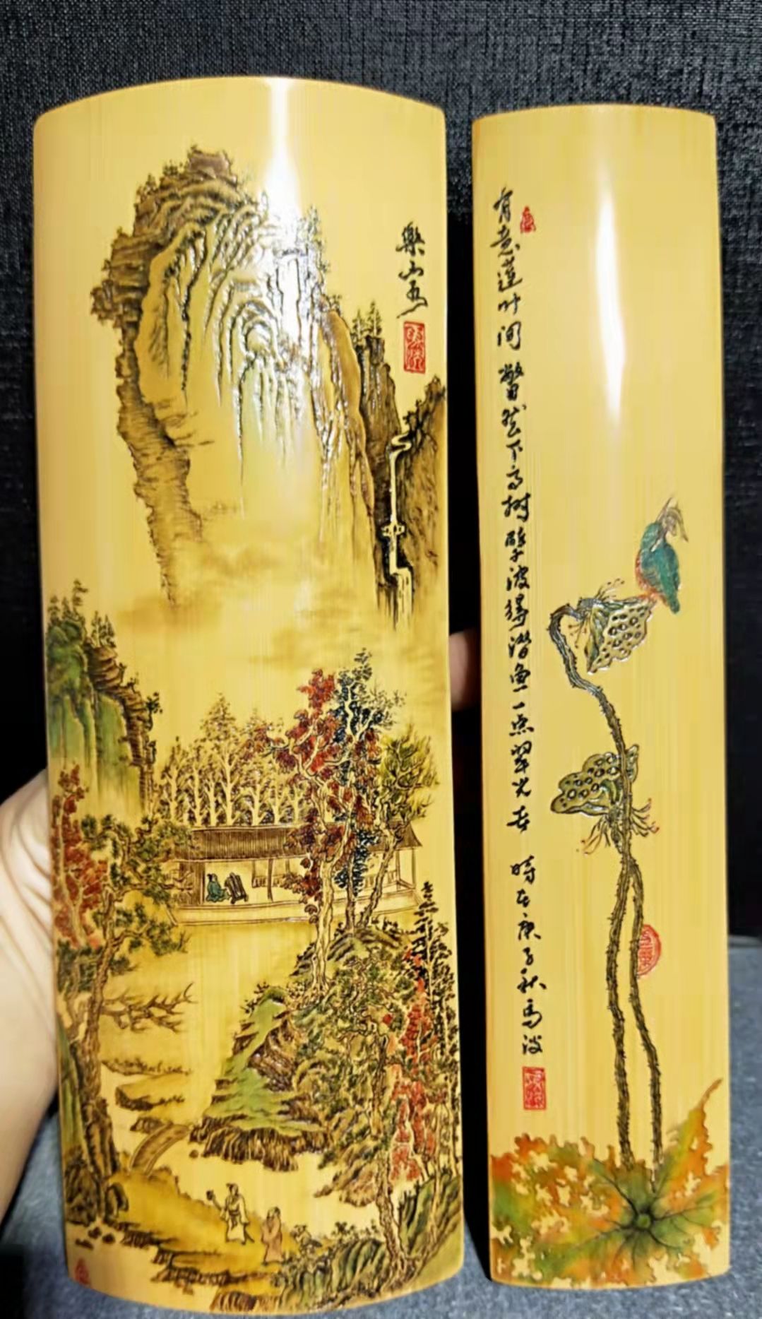 马波的作品-马波彩雕