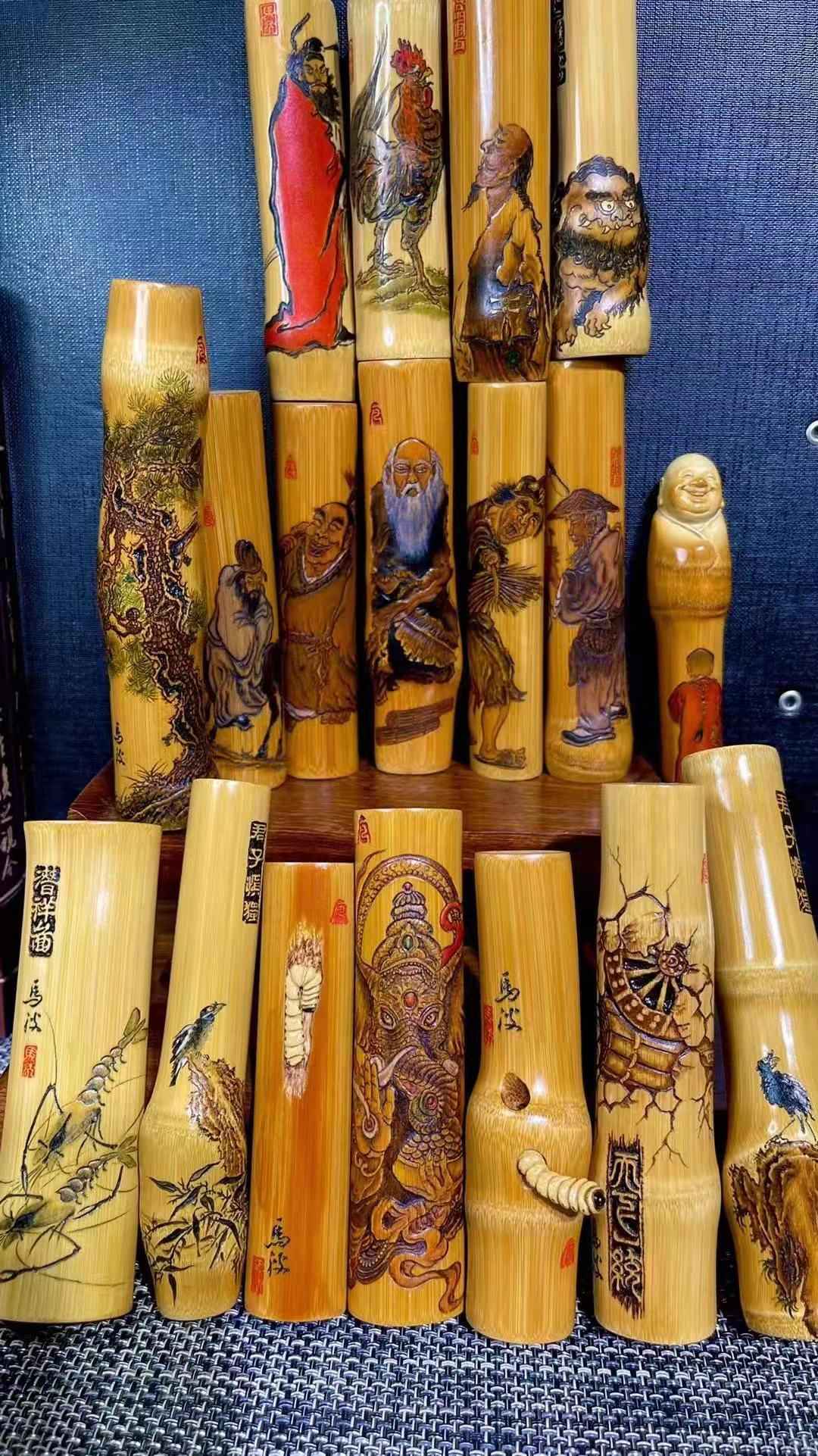 马波的作品-马波彩雕