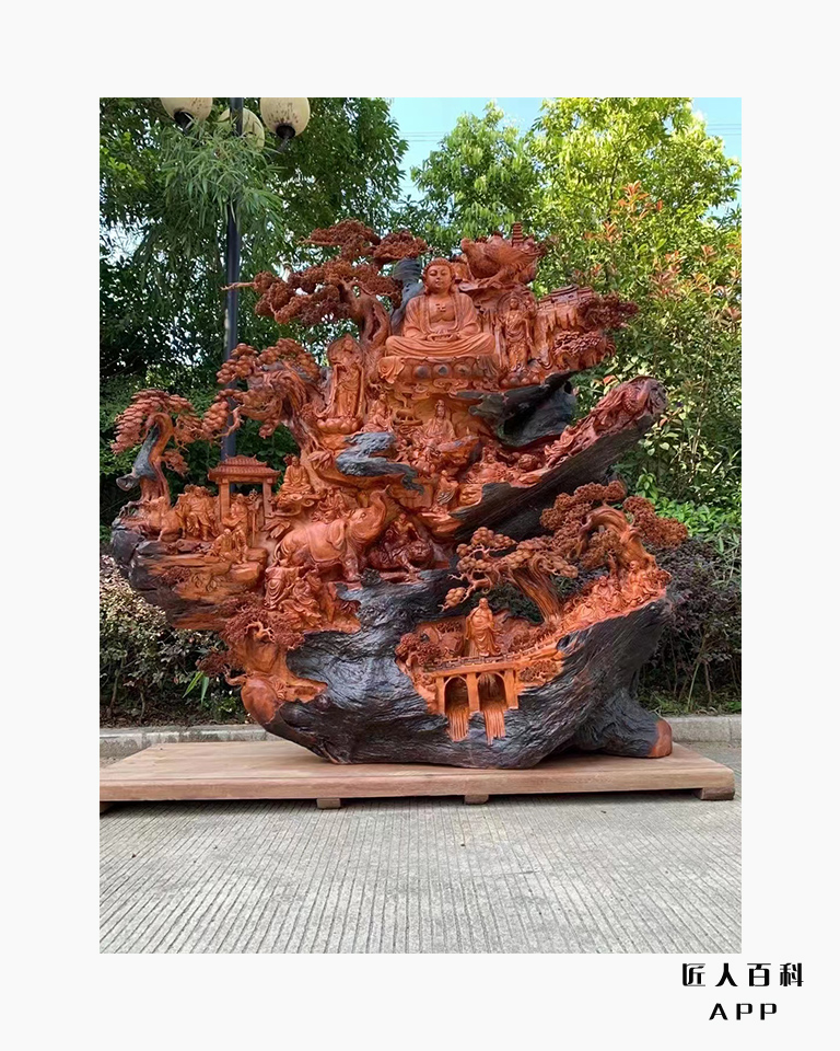 徐隆恭的作品-徐隆恭根雕