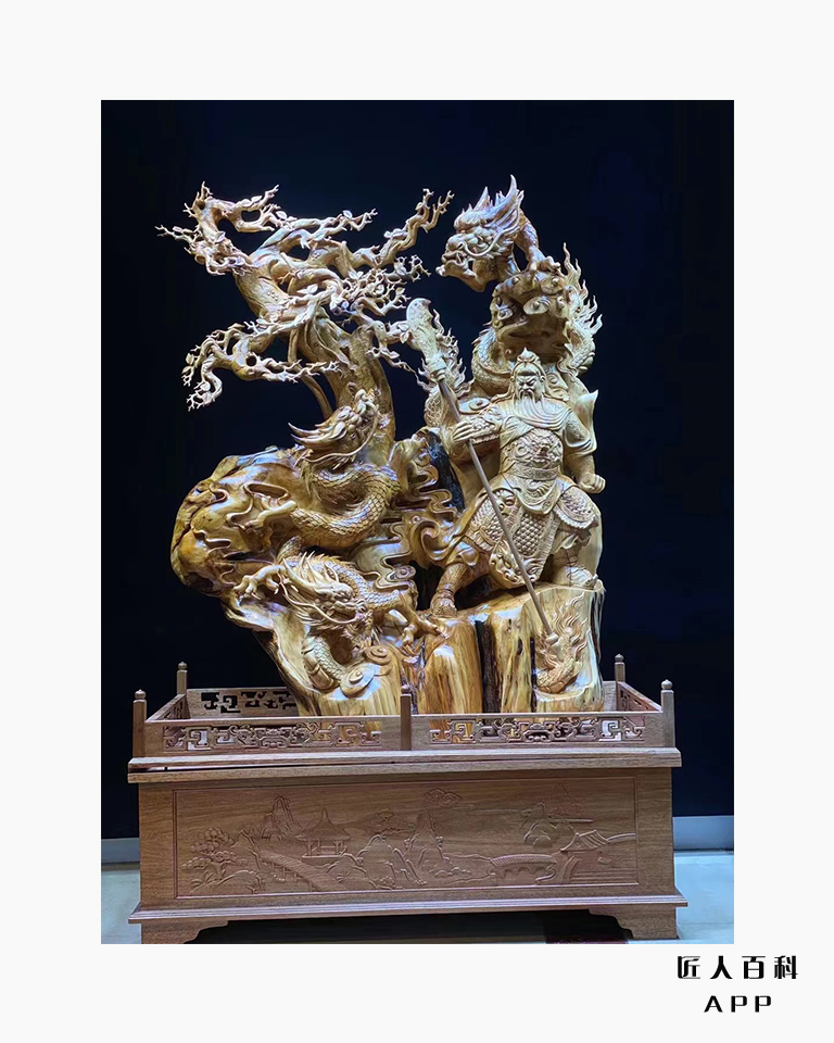 徐隆恭的作品-徐隆恭根雕