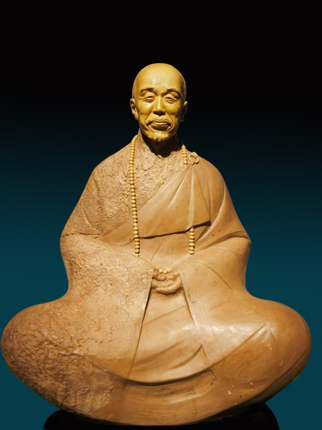 吴小清的作品-弘一法师，一念放下