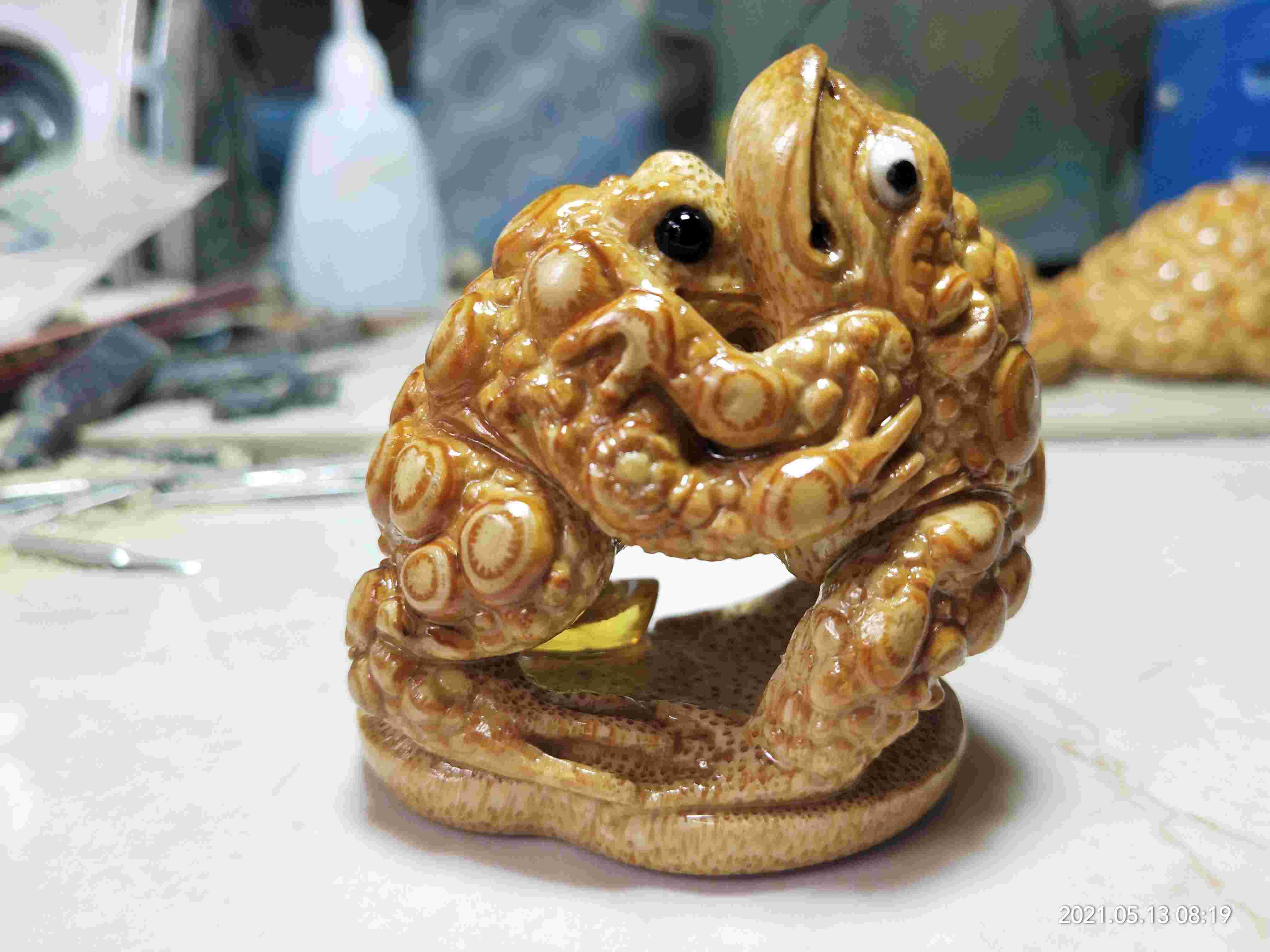 刘雨的作品-刘雨竹雕