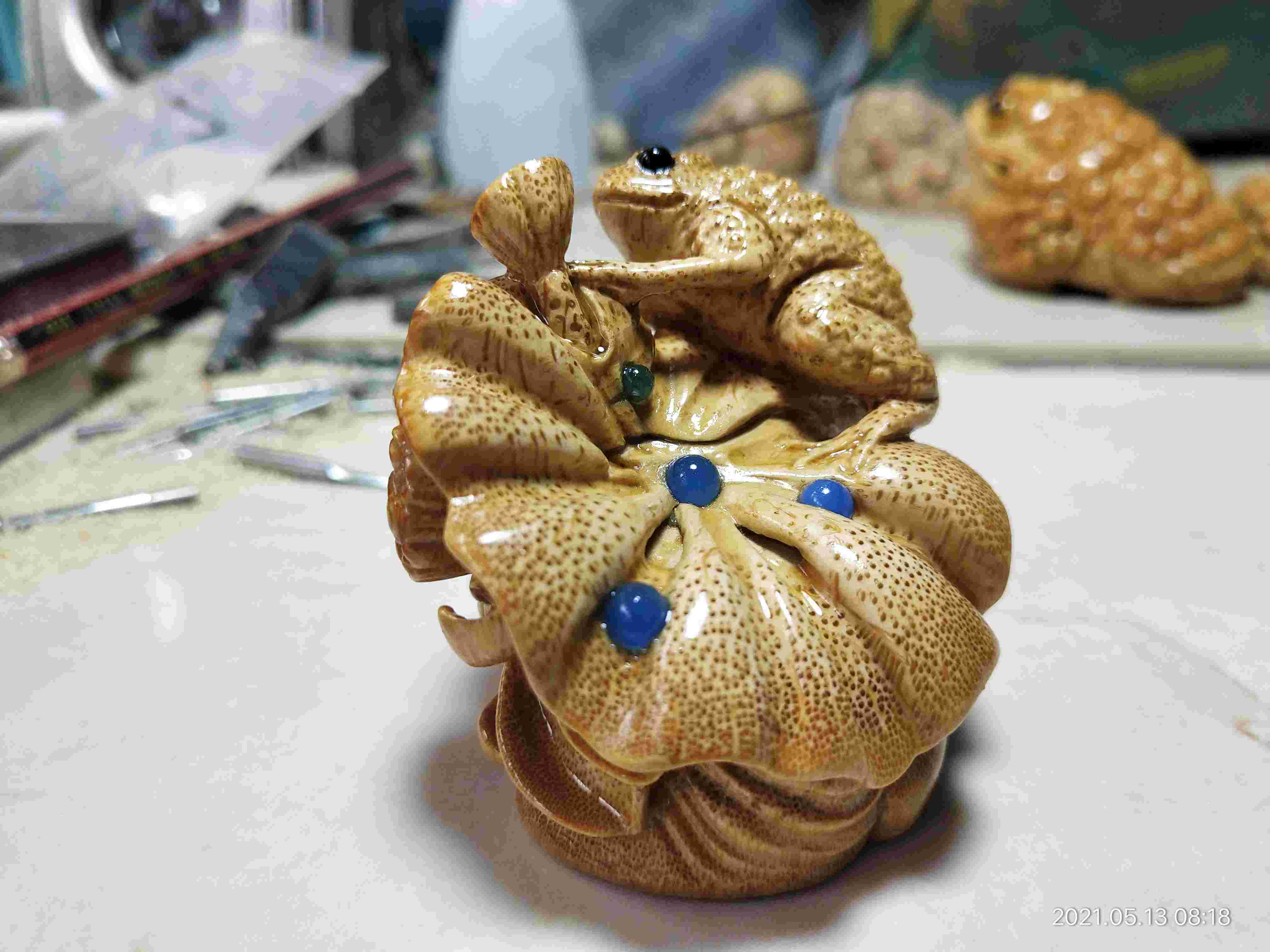 刘雨的作品-刘雨竹雕