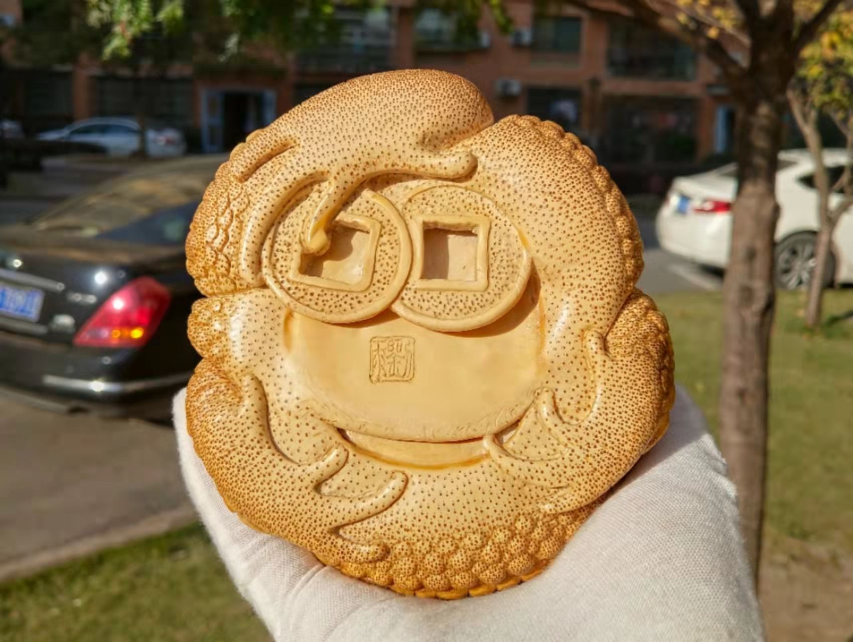 刘雨的作品-刘雨竹雕